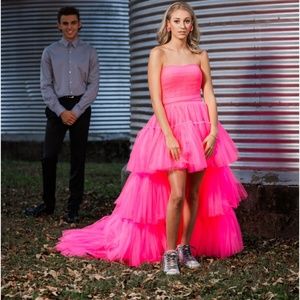 Sherri Hill pink gown